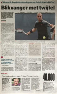 Blikvanger met twijfel AD 13 juli 2019