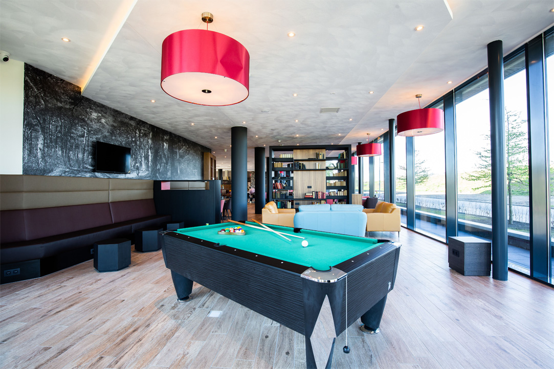 Lounge spelershotel Bastion Amersfoort