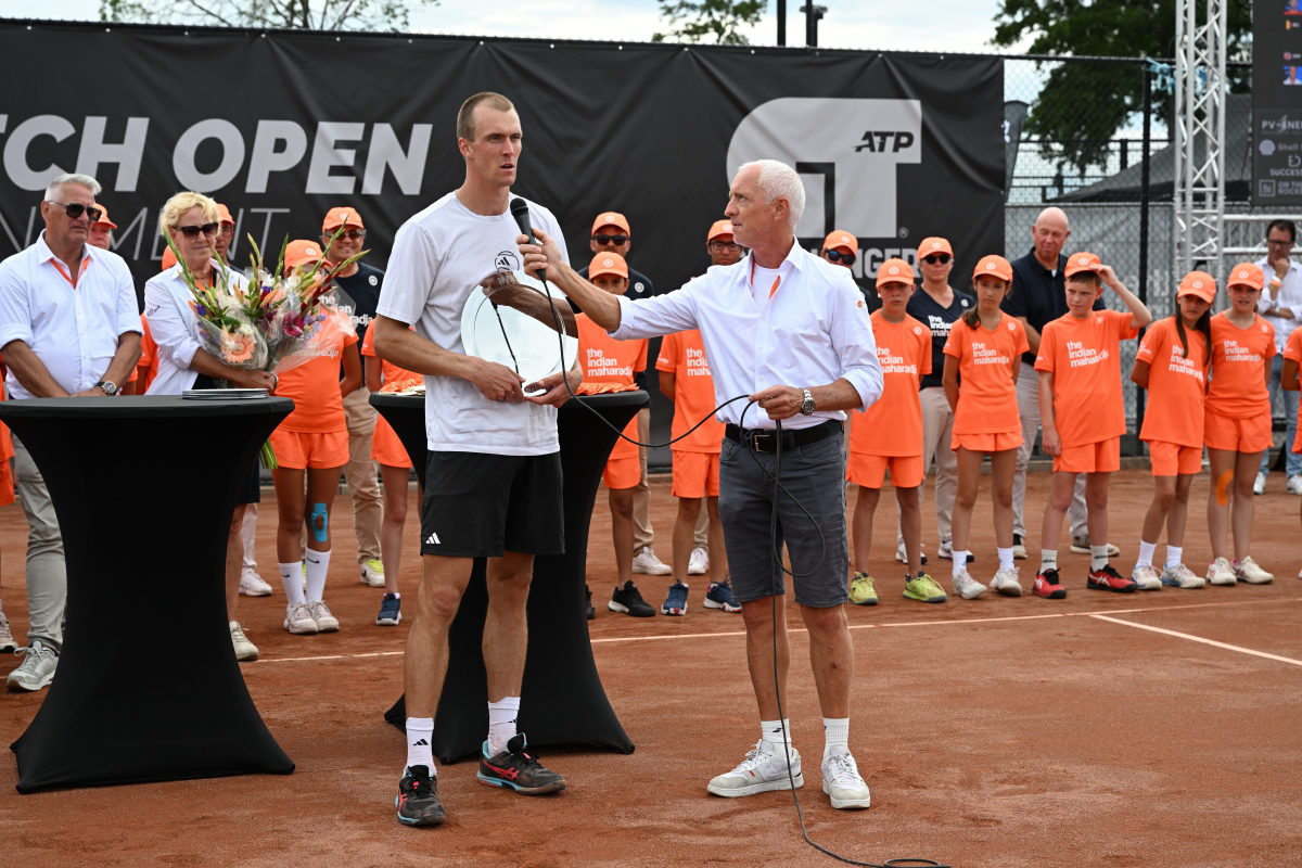 Prijsuitreiking winnaar Jan Choinski Dutch Open Tournament 2025