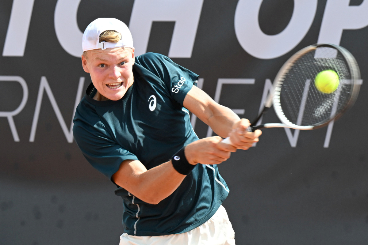 Abel Forger speelt tijdens Dutch Open Tournament