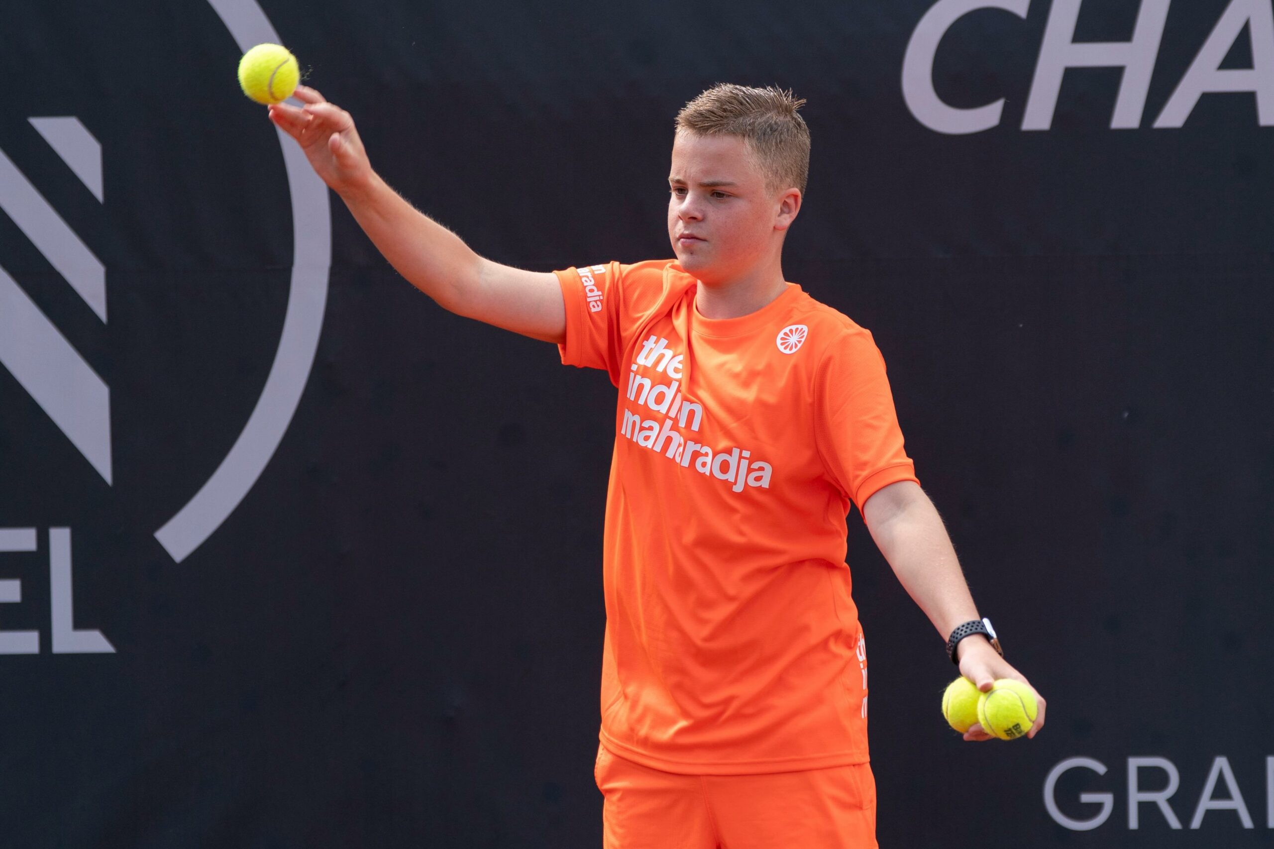 Ballenjongen Cas van de Kamp Bij Dutch Open Tournament 2026