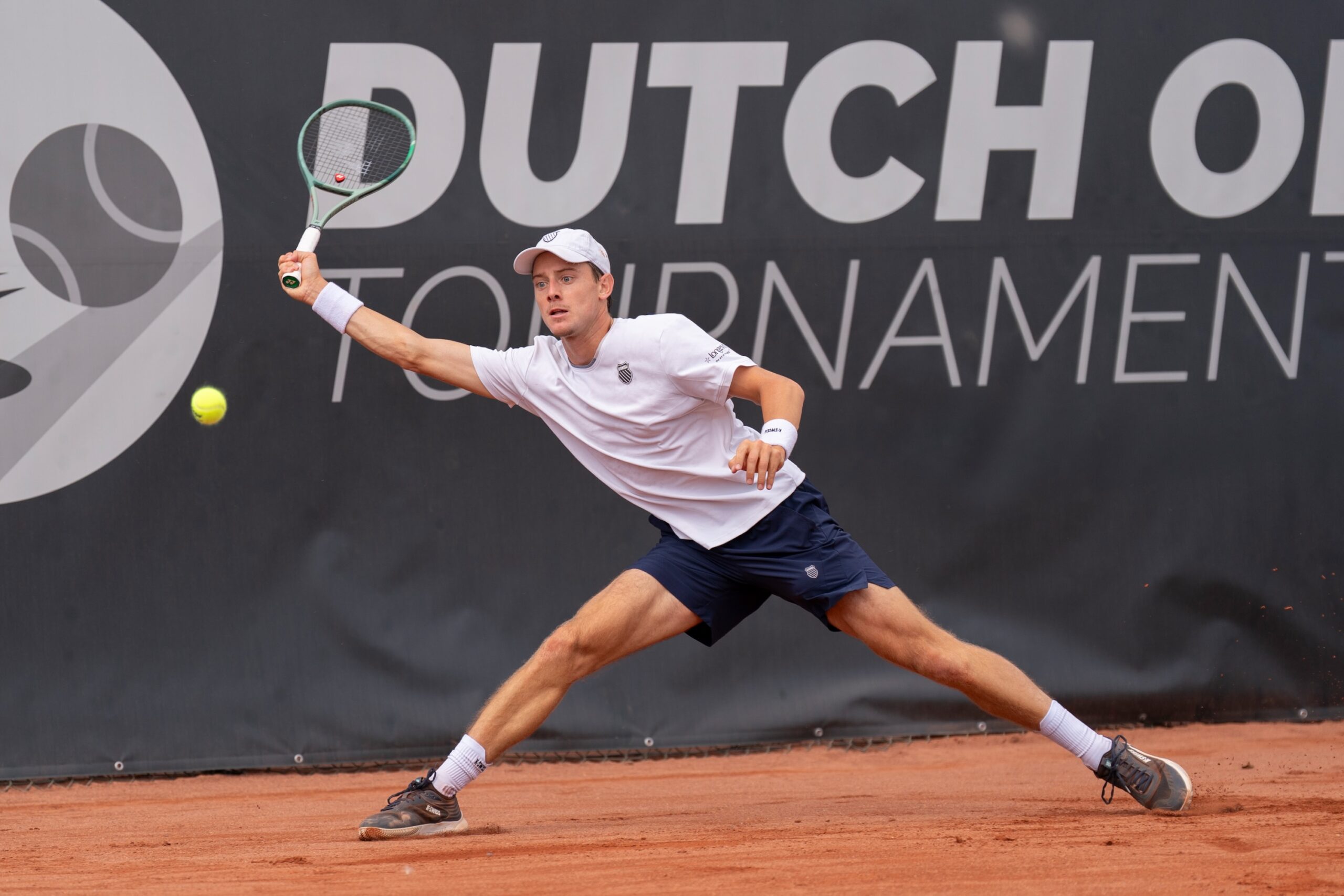 Guy den Ouden in actie tijdens finale Dutch Open Tournament 2026