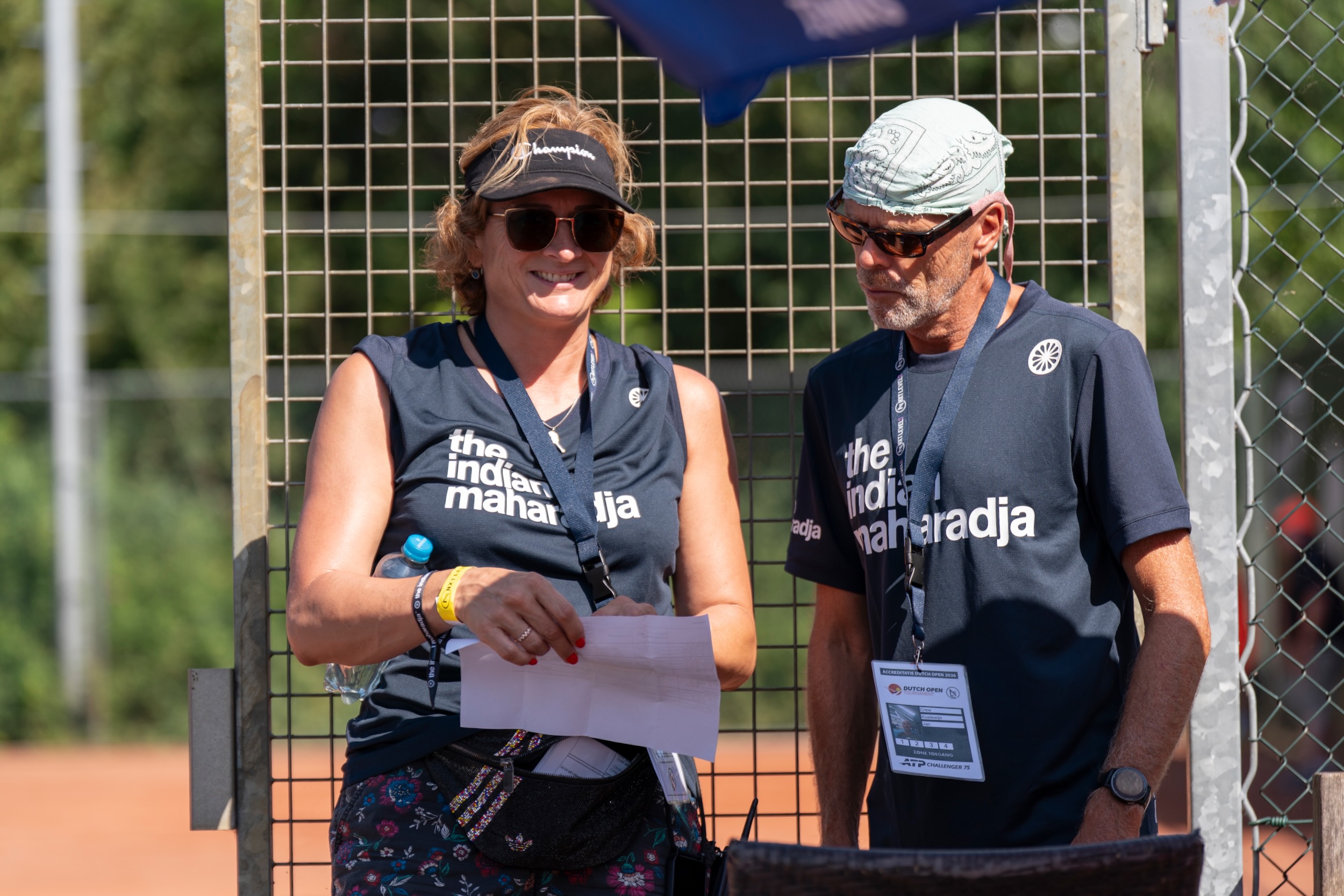 Vrijwilligers tijdens Dutch Open Tournament 2026