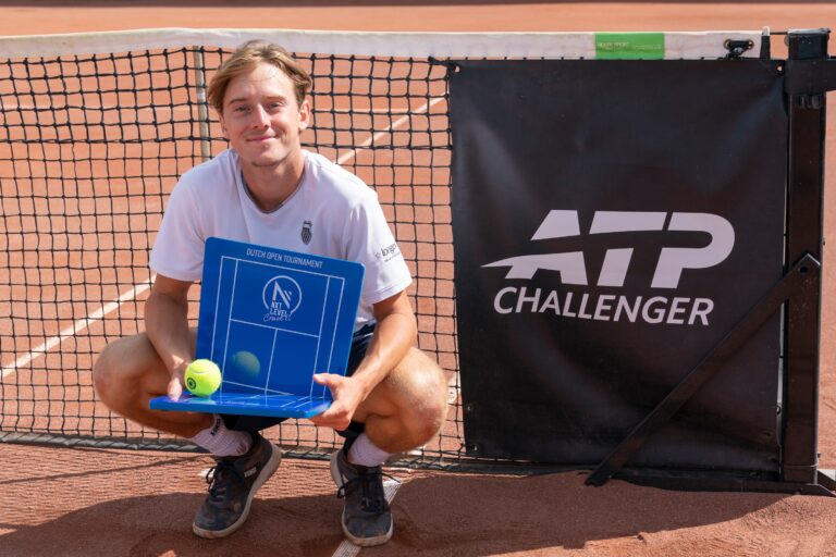 Guy den Ouden - winnaar ATP Challenger Dutch Open Tournament 2026