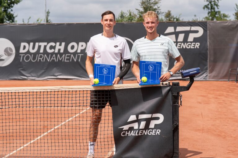 Joran Vliegen en Andrew Paulson - winnaars dubbelspel Dutch Open Tournament 2026