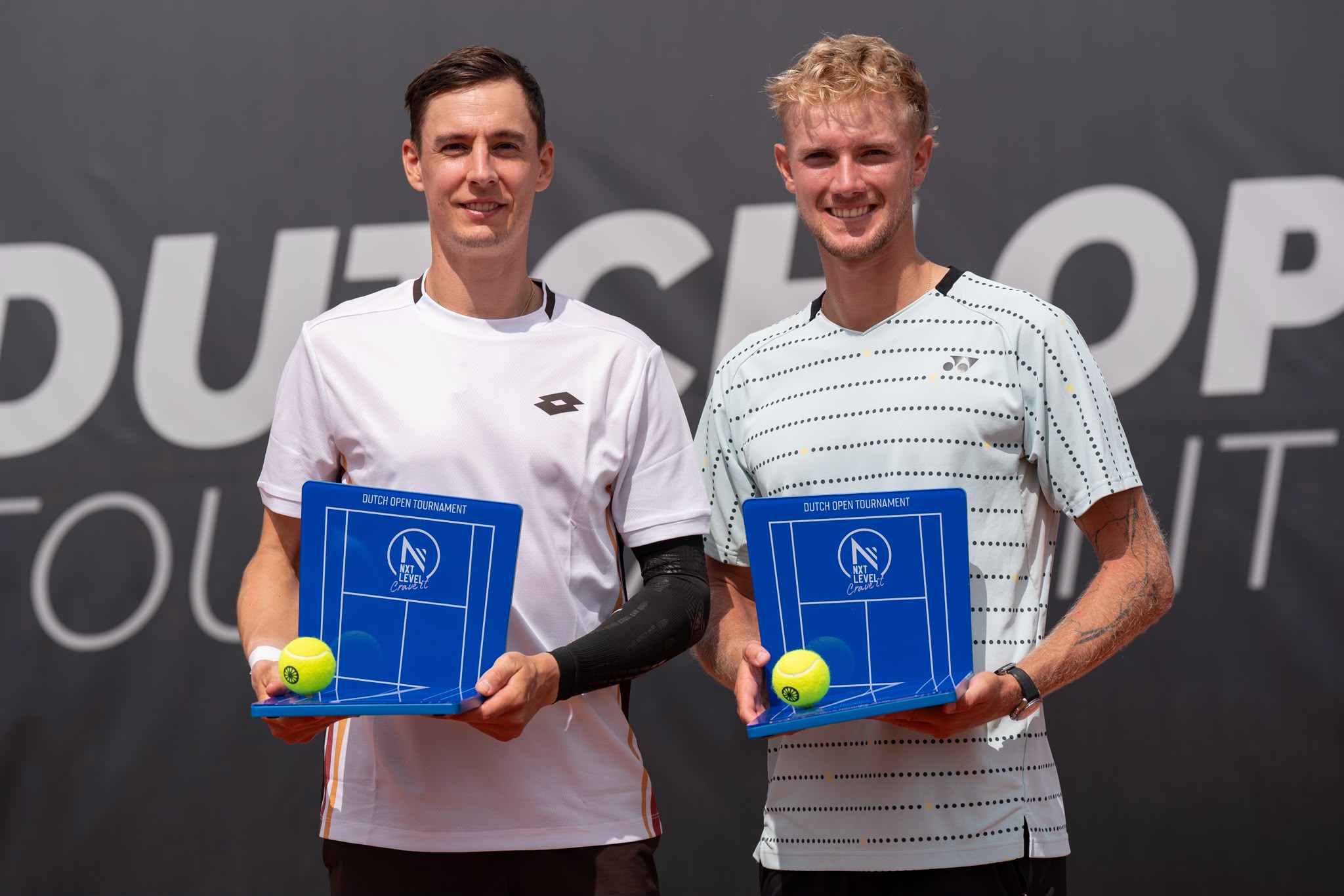 Joran Vliegen en Andrew Paulson winnen finale dubbel Dutch Open Tournament 2026